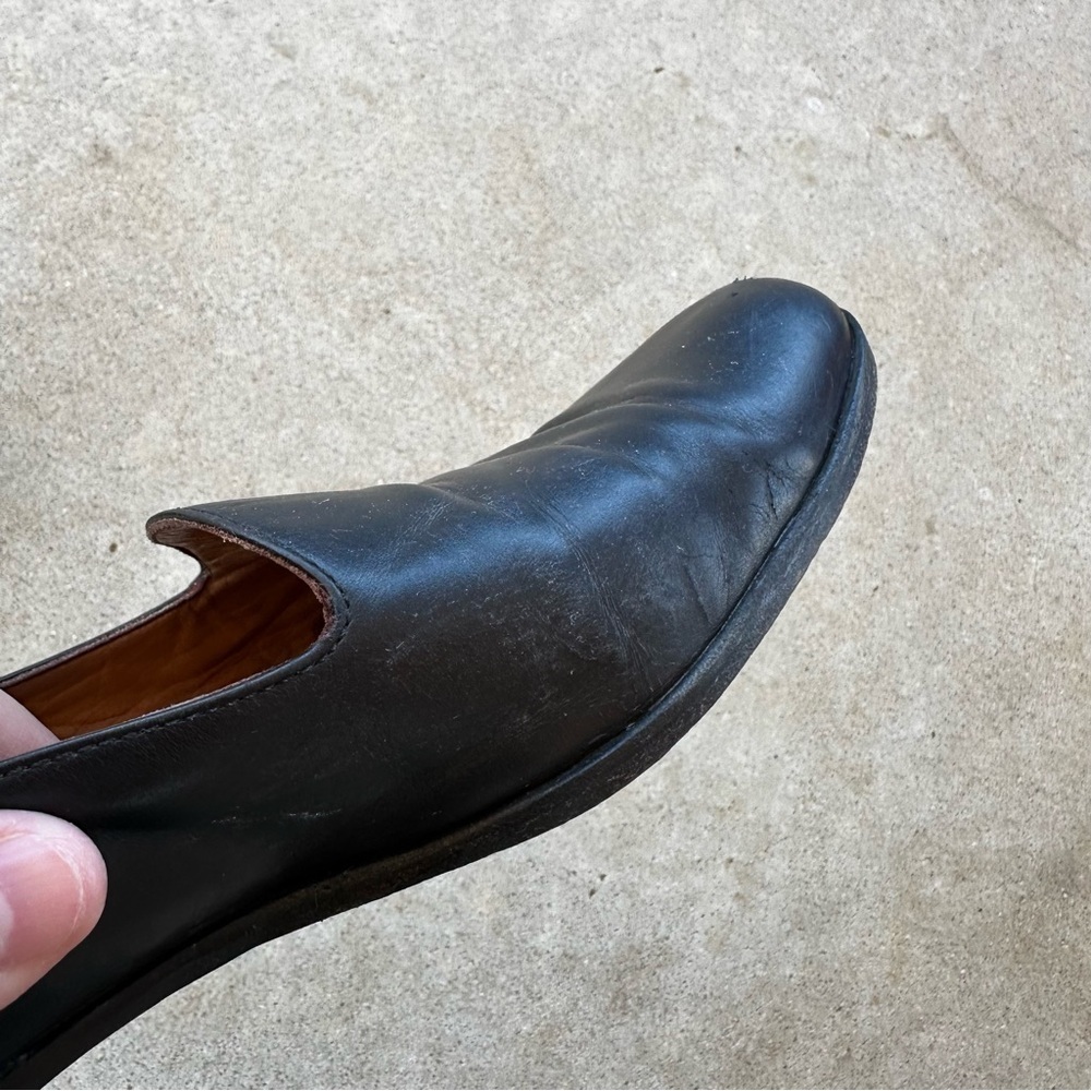 Coach City Skimmer Black Leather Loafer Flats Women’s Size 7.5 - Picture 10 of 11